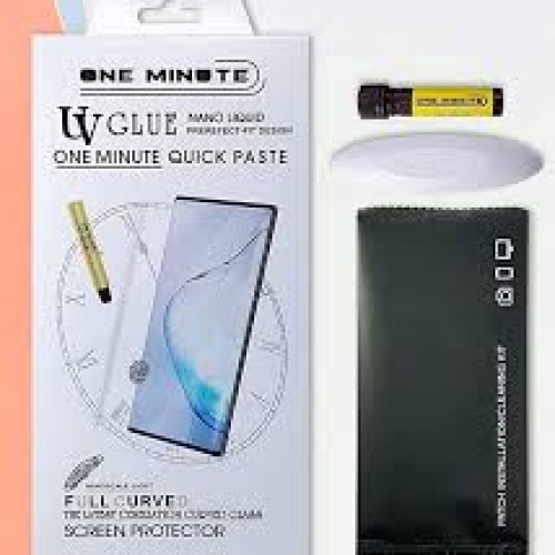 Tecno Camon 40 Pro Full HD Curved Edge Liquid UV Tempered Glass Screen ...