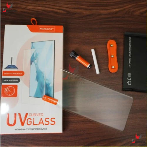 MOSSILY UV Curved Screen Tempered Glass Film Protector For Motorola Edge 60 Fusion